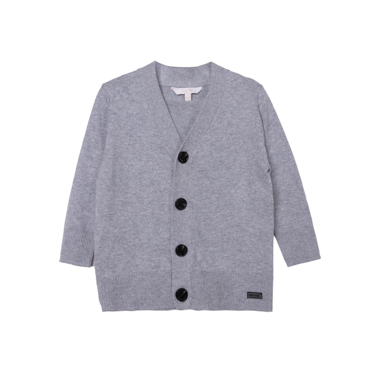 boys gray cardigan