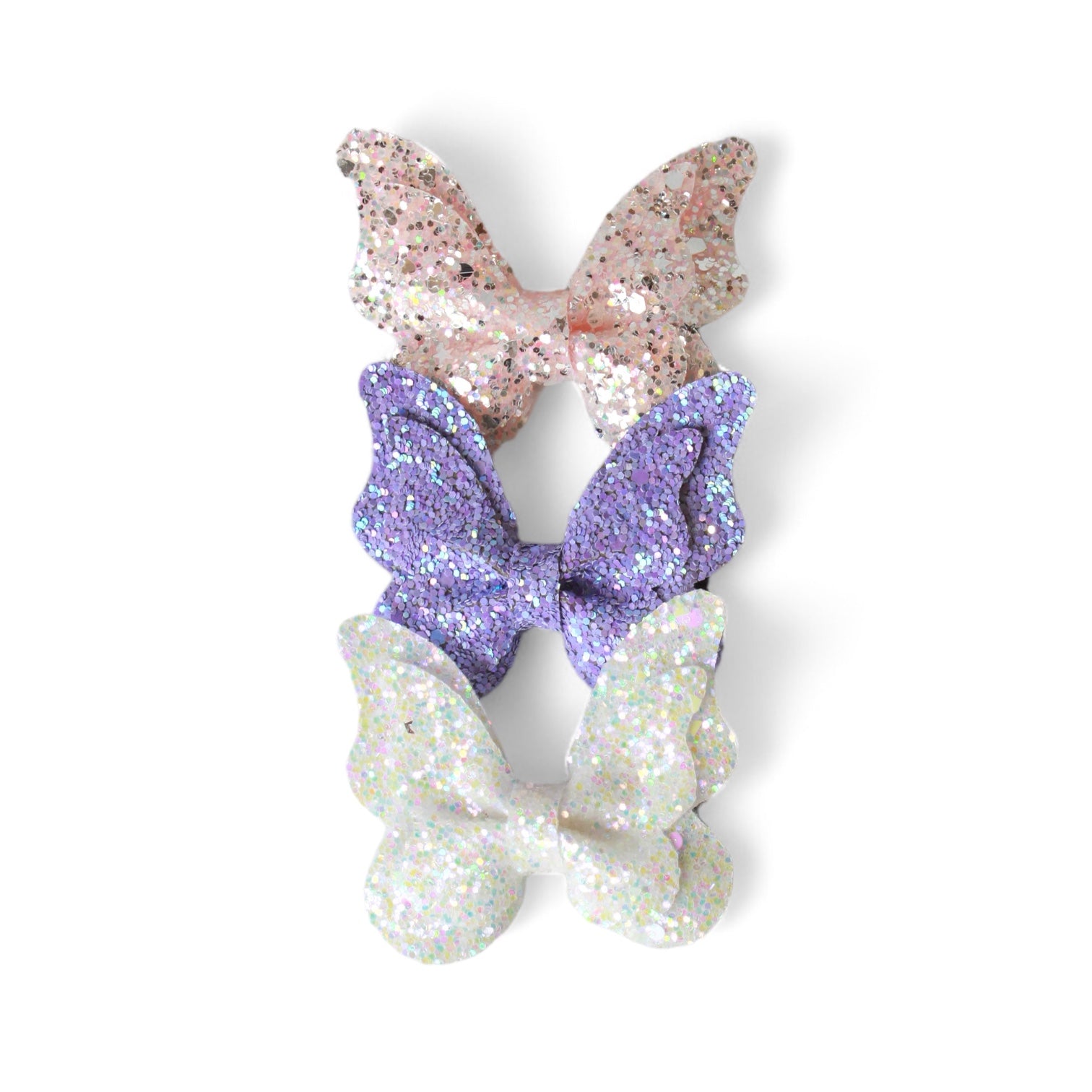 iMiN Kids Butterfly Girls Sparkling Hair Clip with glitters