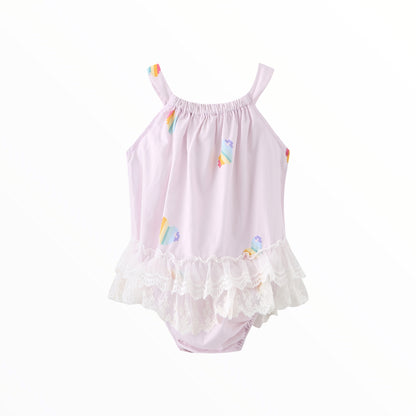 Baby Organic Cotton Lace Flower Girl Dresses Australia