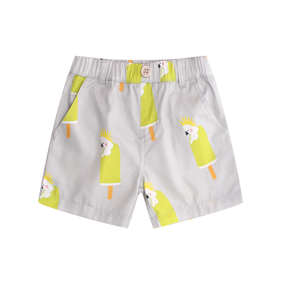 Gray sales shorts boys