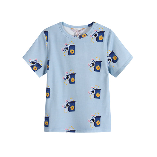 iMiN Kids Unisex T-shirt Blue Koala